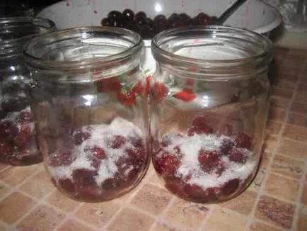 cireșe Canning (cireșe reteta compot) cireșe Preserves