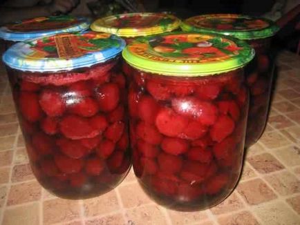 cireșe conserve (cireșe Ingrediente zahăr) cireșe Preserves