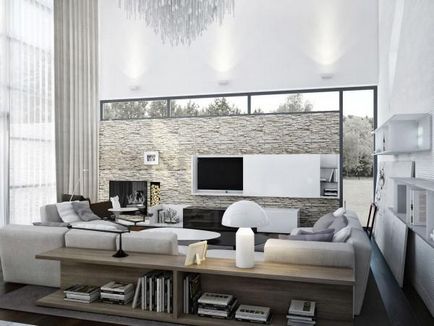 Stilul contemporan în interiorul apartamentului, paleta de culori, în bucătărie, artă (Contemporan Design Interior) Stilul contemporan în interiorul paletei de apartament, de culoare, în bucătărie, arta