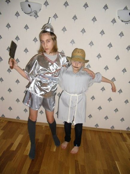 Suit Tin Woodman cu propriile sale mâini (tăietor de lemne) Suit Tin Woodman cu propriile sale mâini