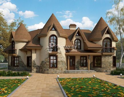 fotografii și proiecte de case particulare de vacanță, design-ul exterior (privat) fotografii și proiecte de case particulare de vacanță, design exterior