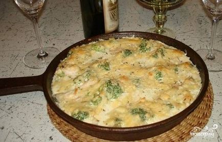 file de pui cu broccoli în sos de smântână - un pas cu pas reteta cu fotografii pe (file) file de pui cu broccoli în sos de smântână - un pas cu pas reteta cu fotografii de pe