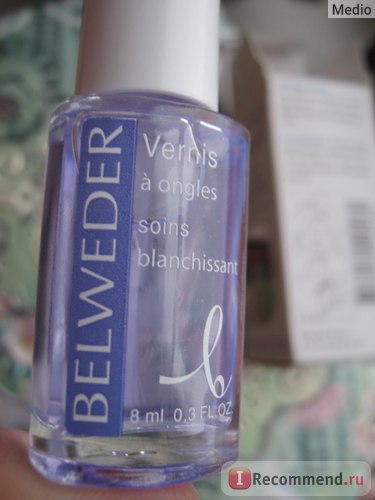 Nail Brightening Belweder - „aproape o manichiură franțuzească naturală (Belweder) Unghii Belweder poloneză trasnet - „aproape o manichiură franțuzească naturală