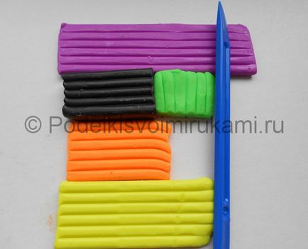 Modelare fluture plastilină (modelare lut fluture) Modelarea fluture realizate din plastilină