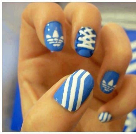 adidas stil manichiură (joc de sport în sine) adidas stil de manichiură