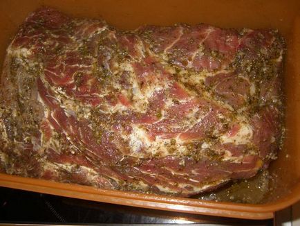 Sosul pentru reteta de carne de porc (acasă de porc) Sosul pentru reteta de carne de porc
