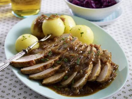 Sosul pentru reteta de carne de porc (acasă de porc) Sosul pentru reteta de carne de porc