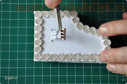 Quilling pentru clasa de master pian (lipite împreună bucăți) Master class în pian Quilling