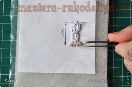 Master class pe Kvilling pian (forma diametru atașat) Master class în pian Quilling
