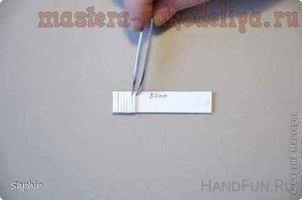 Master class pe Kvilling pian (diametru atașat sub formă de picături) Master class în pian Quilling