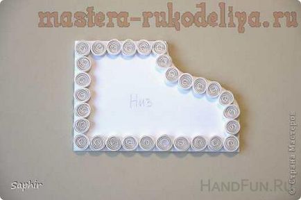 Master class pe Kvilling pian (diametru atașat sub formă de picături) Master class în pian Quilling
