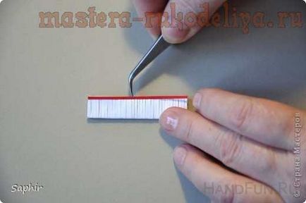Master class pe Kvilling pian (forma diametru atașat) Master class în pian Quilling