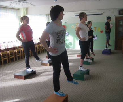 Master class la aerobic pas (rezumate de lecții) Master class la aerobic pas