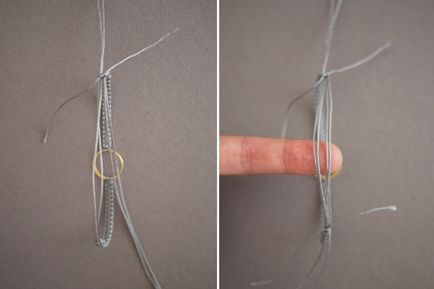 Mega-femeie - brățară (țesut brățări macrame) Mega-femeie - brățară