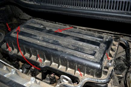 Modificarea etapa a filtrului de aer volkswagen sedan Polo cu instrucțiuni pas cu pas și fotografii (filtru) Modificarea etapa a filtrului de aer volkswagen sedan Polo cu instrucțiuni pas cu pas și fotografii