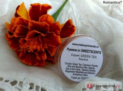 Mineral Blush sweetscents - «prima mea fard de obraz mineral, dar eu sunt sigur că nu (mineral) Mineral Blush sweetscents - «prima mea fard de obraz mineral, dar eu sunt sigur că nu