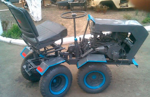 Mini-tractor cu un cadru de casa de rupere perelomka 4x4 cu video lui mâini, foto (cadru) Mini-tractor cu un cadru de casa de rupere perelomka 4x4 cu mâinile videoclipul lui, foto