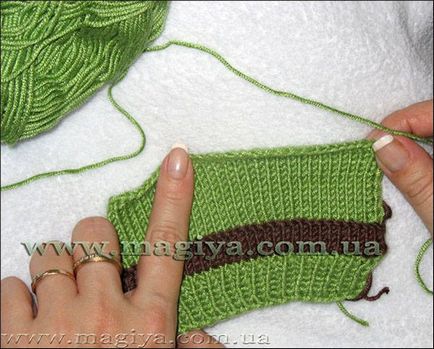 Tratamentul Mark gât (tricotat) - rețea de tricot, spițele și un cârlig - mână creativă - Catalog de articole - (cârlig) Tratamentul Mark gât (tricotat) - rețea de tricot, spițele și un cârlig - mână creativă - Catalog de articole -