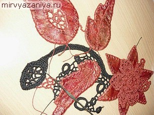 Modele de cârlig obvyazanye piele (cârlig) Modele cârlig obvyazanye piele