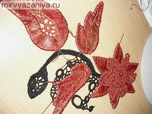 Modele de cârlig obvyazanye pielii (piele) Modele cârlig obvyazanye piele