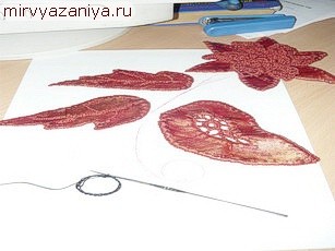 Modele cârlig obvyazanye din piele (motive ajurata) Modele cârlig obvyazanye piele