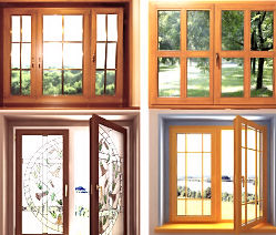 Instalare de ferestre din lemn (instalarea de ferestre) Instalare de ferestre din lemn