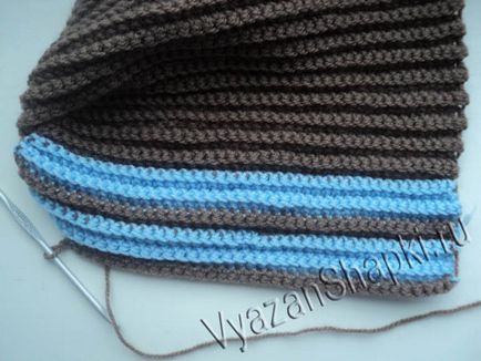 Bărbați pălărie cârlig, descriere, pălării tricot (descriere) cârlig capac, descriere, capace de tricot pentru bărbați
