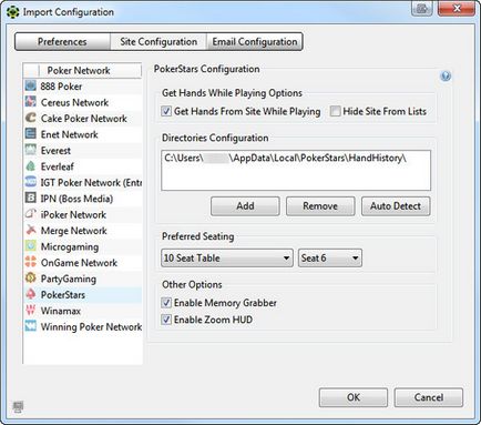 Setarea tracker de poker 4 (Poker Tracker) (tracker) Setarea tracker de poker 4 (Poker Tracker)