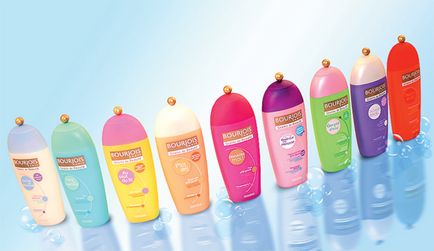 Noi geluri de duș de la Bourjois (corp) Geluri de duș noi de la Bourjois