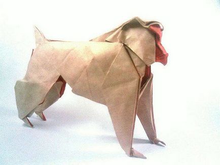 Monkey Origami - face cu mâinile lor (maimuță) Monkey Origami - Fac propriile mâini