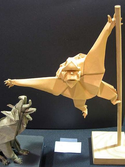 Monkey Origami - face cu mâinile lor (origami) Monkey Origami - Fac propriile mâini