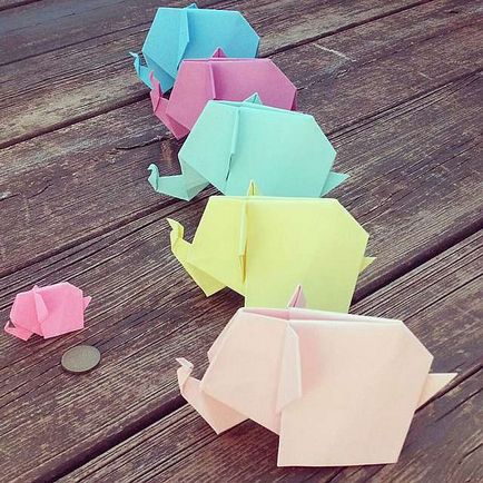 Monkey Origami - face cu mâinile lor (maimuță) Monkey Origami - Fac propriile mâini