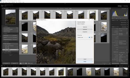 Se tratează peisajul în Adobe Lightroom (AF-S 18-35mm Nikkor) Se tratează peisajul în Adobe Lightroom