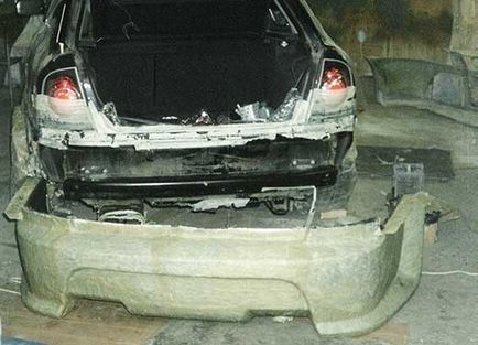 fuste din fibra de sticla (subponderali Skoda Octavia) kituri de corp din fibra de sticla