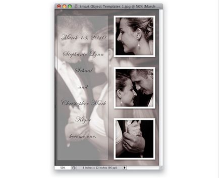 Efectuarea fotografii de nunta în Photoshop (Stiluri Layer) Efectuarea de fotografii de nunta în Photoshop