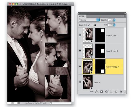 Efectuarea fotografii de nunta în Photoshop (Stiluri Layer) Efectuarea de fotografii de nunta în Photoshop