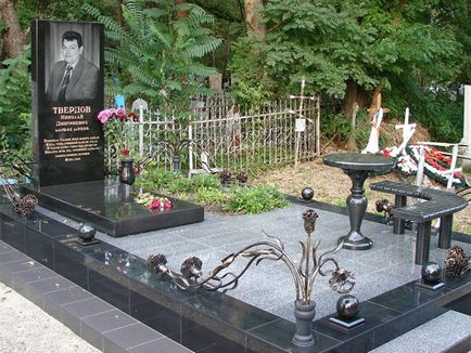 Gardul de pe mormânt (gard sudată pe mormânt) Gardul de pe mormânt