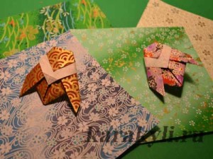 Origami „acoperi“ (meserii din hârtie) Origami „acoperi“