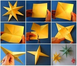 meserii Origami pentru noul an cu mâinile lor în fotografie și video microni (mâini) meserii Origami pentru noul an cu mâinile lor în fotografie și video microni
