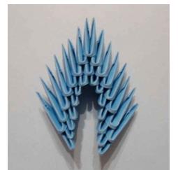 meserii Origami pentru noul an cu mâinile lor în fotografie și video microni (mâini) meserii Origami pentru noul an cu mâinile lor în fotografie și video microni
