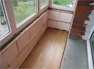 Finisare Pro balcon laminat și contra