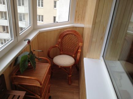 Finisare Argumente pro și contra balcon laminat (laminat) Finisare Pro balcon laminat și contra
