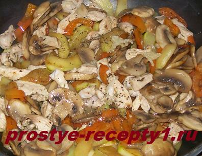 tocană de legume cu dovlecei si pui, cu un pas cu pas fotografii rețetă (pui) tocană de legume cu dovlecei si carne de pui, cu un pas cu pas reteta fotografii