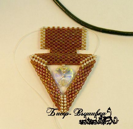 Tese pandantiv șirag de mărgele elegant - Masters Fair - manual, manual (suspensie Swarovski (swarovski)) Weave pandantiv șirag de mărgele elegant - Master Fair - manual, lucrate manual