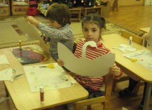 Crafts din ladoshek (handprints) Crafts din palme