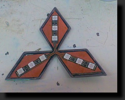 Iluminare din spate mitsubishi embleme cu propriile lor mâini, circuitul-cars - meserii pentru masina cu mâinile (emblema propriilor mâini) Iluminare din spate mitsubishi embleme cu propriile lor mâini, circuitul-cars - meserii pentru mașinile cu mâinile lor