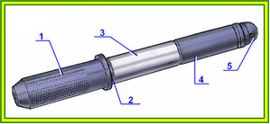 Bolțul pistonului - (cap de tijă superioară) Piston pini -