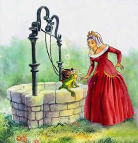 Frog Prince - citit o poveste on-line - Frații Grimm (zana) Frog Prince - citește poveste on-line - Frații Grimm