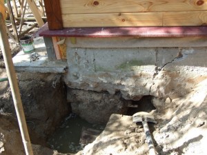 Sank fundația să facă (înmuiată) Sank fundația pentru a face