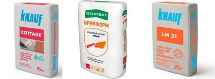 Soluție pentru zidire proporții de nisip și ciment, debitul, prețul de amestecuri gata (utilizator) Soluție de zidire proporții nisip și ciment, debitul, prețul amestecurilor finite